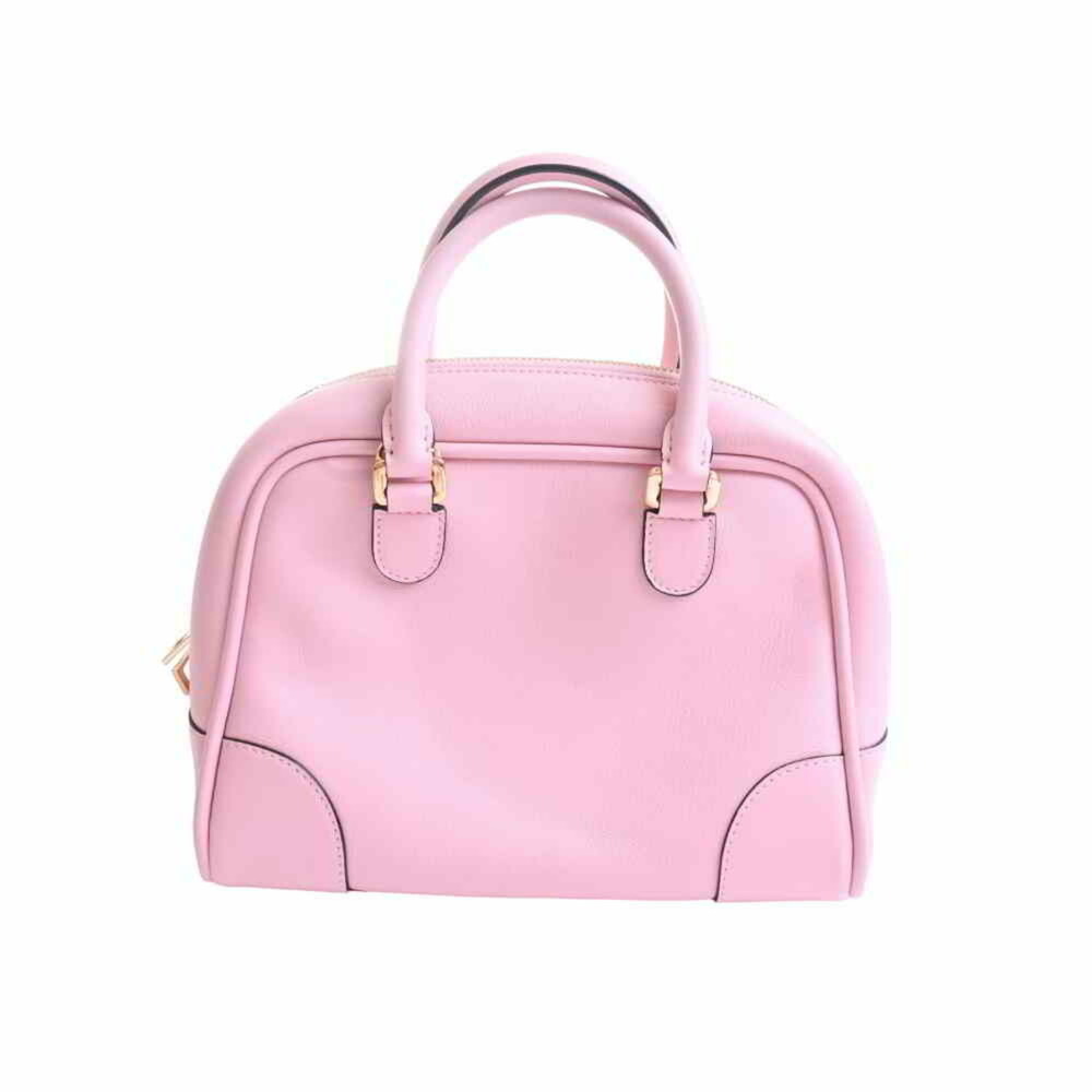 LOEWE Loewe leather Amazona 75 shoulder bag pink - Picture 2 of 8
